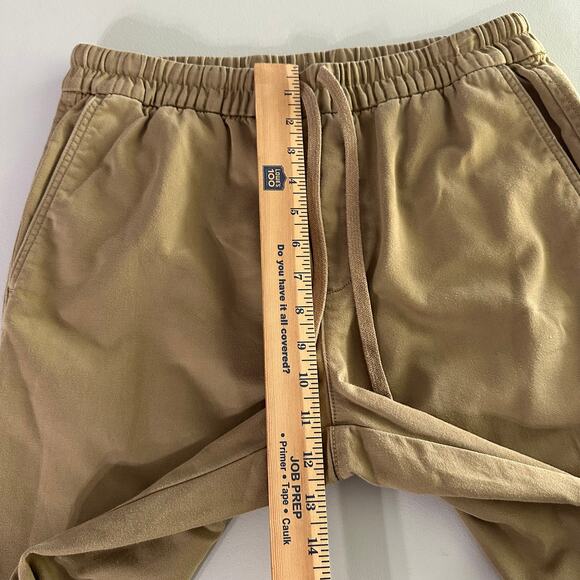 Banana Republic Men's Workwear Joggers S Khaki Cotton Blend Travel Pants‎ Casual - Picture 8 of 9